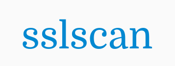 SSLSCAN Logo