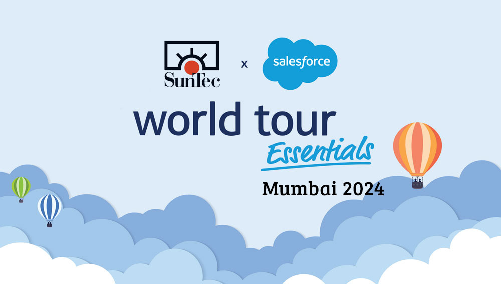 SunTec India Invited to SalesForce World Tour Essentials Mumbai 2024